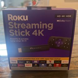 Roku New ( 4K Streaming ) 