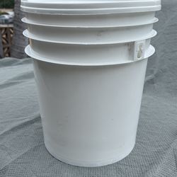 4 Gallon Buckets, Food Grade