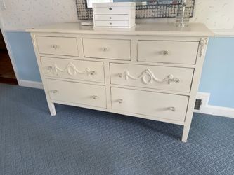 White Wood Dresser from Bradshaw Home