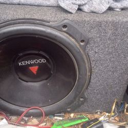 $100 Kenwood 12  3500 Watts Speaker  With Skar Amp