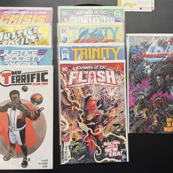 Lot of Nine Recent DC Comics #1 Issues and One Shots