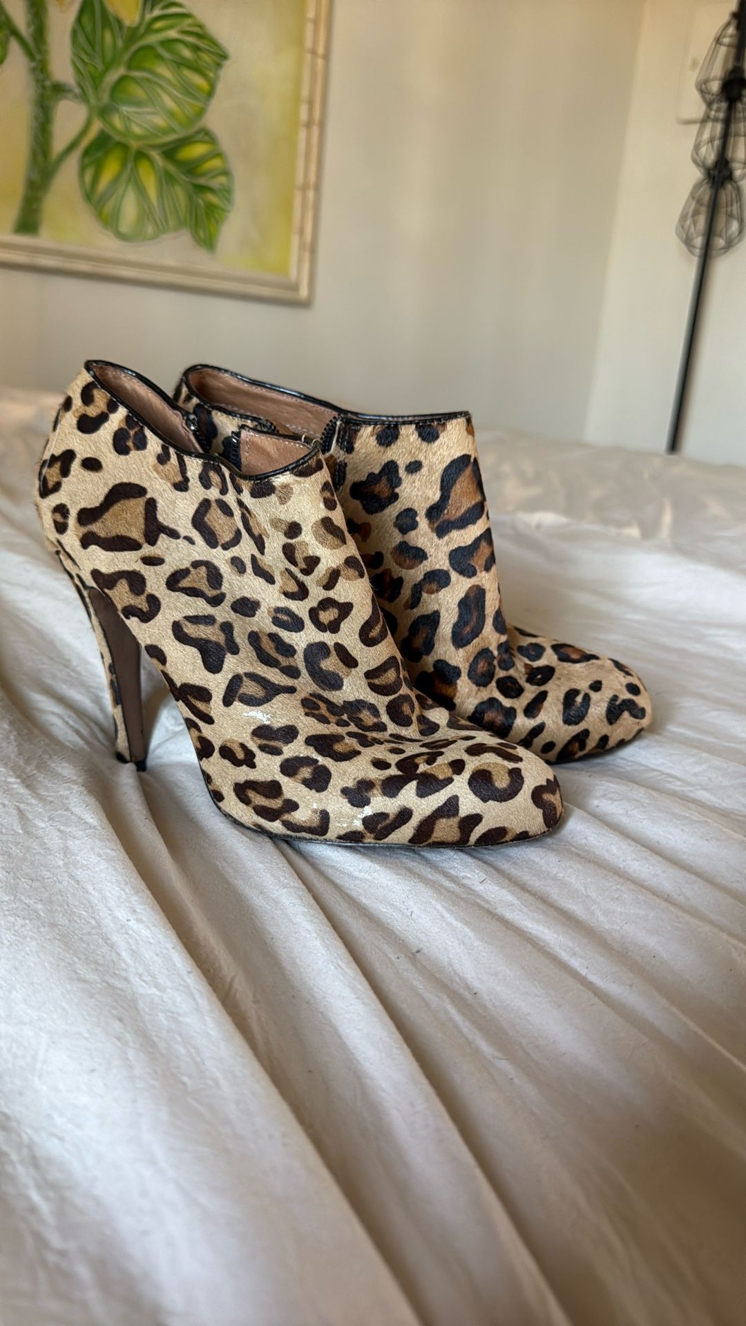 Leopard Heels / Boots