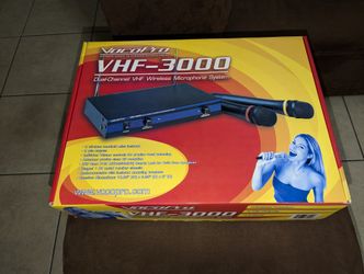Vocopro VHF-3000 Wireless Microphones