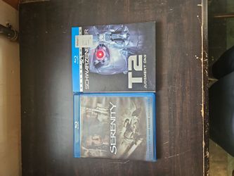 T2 judgment day and serenity blu ray