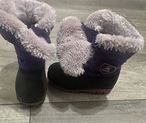Purple Kamik Kids Winter Boots