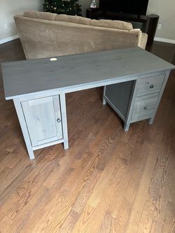 IKEA Hemnes Desk grey stain