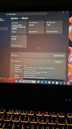 Acer gaming laptop