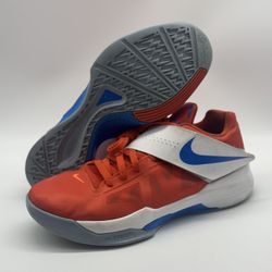 Nike Zoom KD 4 Creamsicle Orange Blue 473679-800 Basketball Shoes Men’s 12