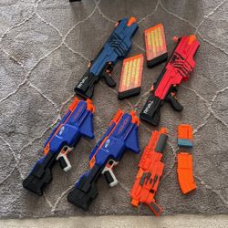 Lot Of Nerf Guns
