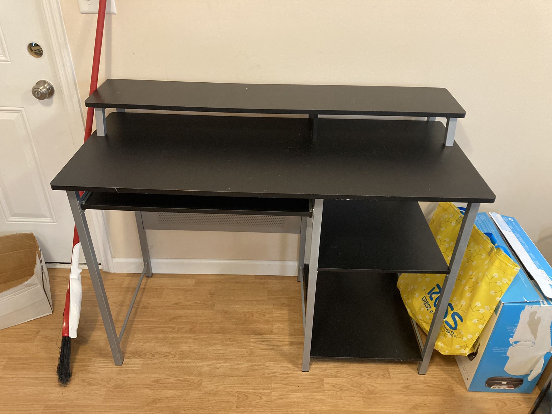 Desk And Shelving