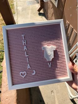 Letter board $5