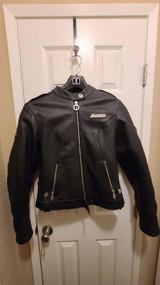 Icon Hella Motorcycle Jacket Women Med