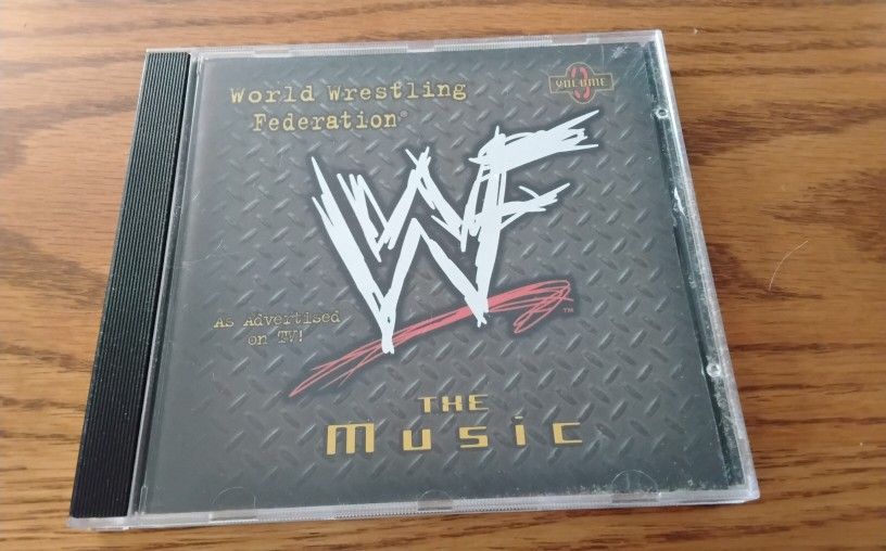 WWF vol. 3 The Music Theme CD Wrestling WWE 1998