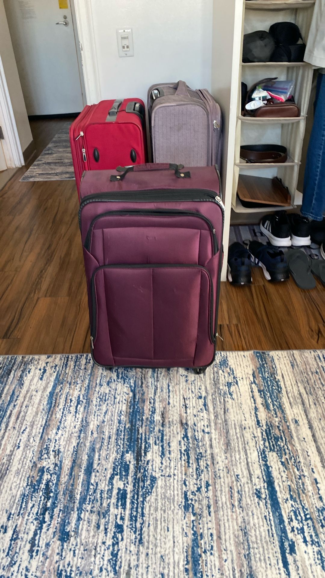 Purple Suitcase