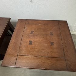 Solid Wood End Tables - Great Refinish Projects 