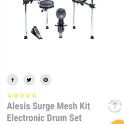 Alesis Surge Electric Drum Set With Chair
