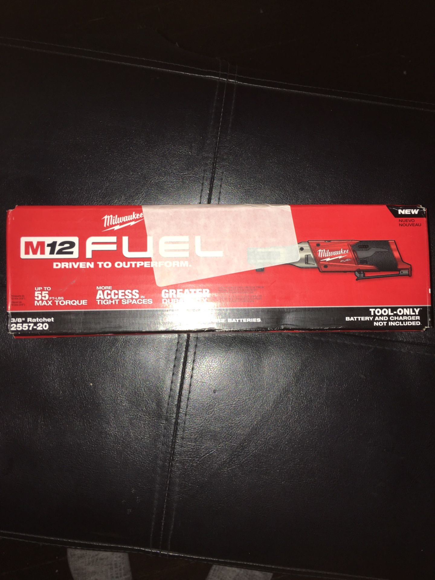 Milwaukee m12 fuel rachet 3/8 read profile