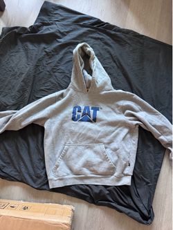 XL Grey CAT Hoodie