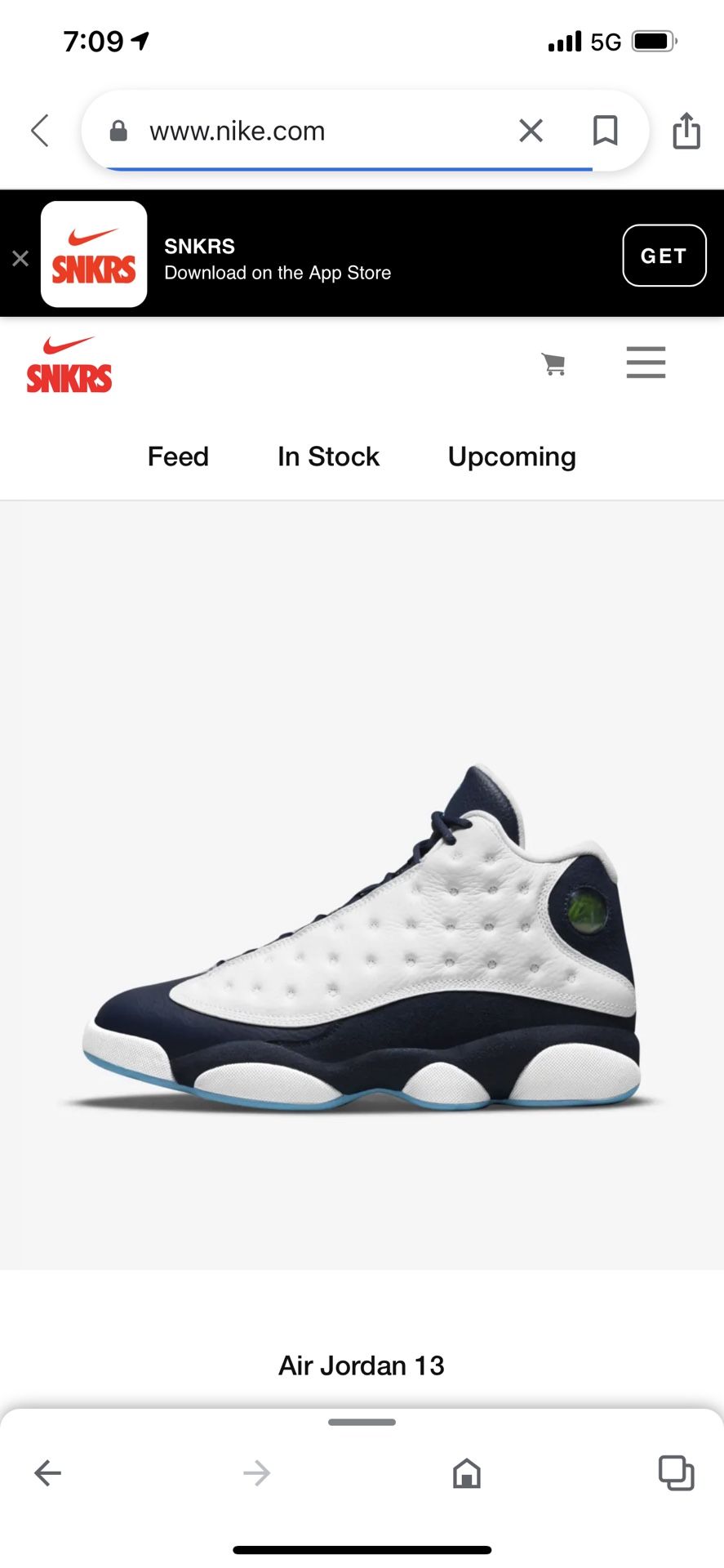 Air Jordan 13 Obsidian 