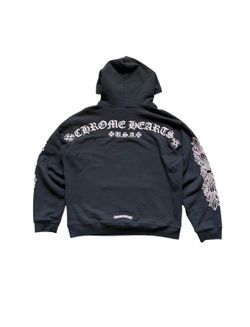 Matty Boy Black Pink Chrome Hoodie