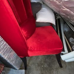 4 Velvet Dining Chairs  