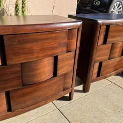 Pair Of Classy Small Dressers Or Nightstands 