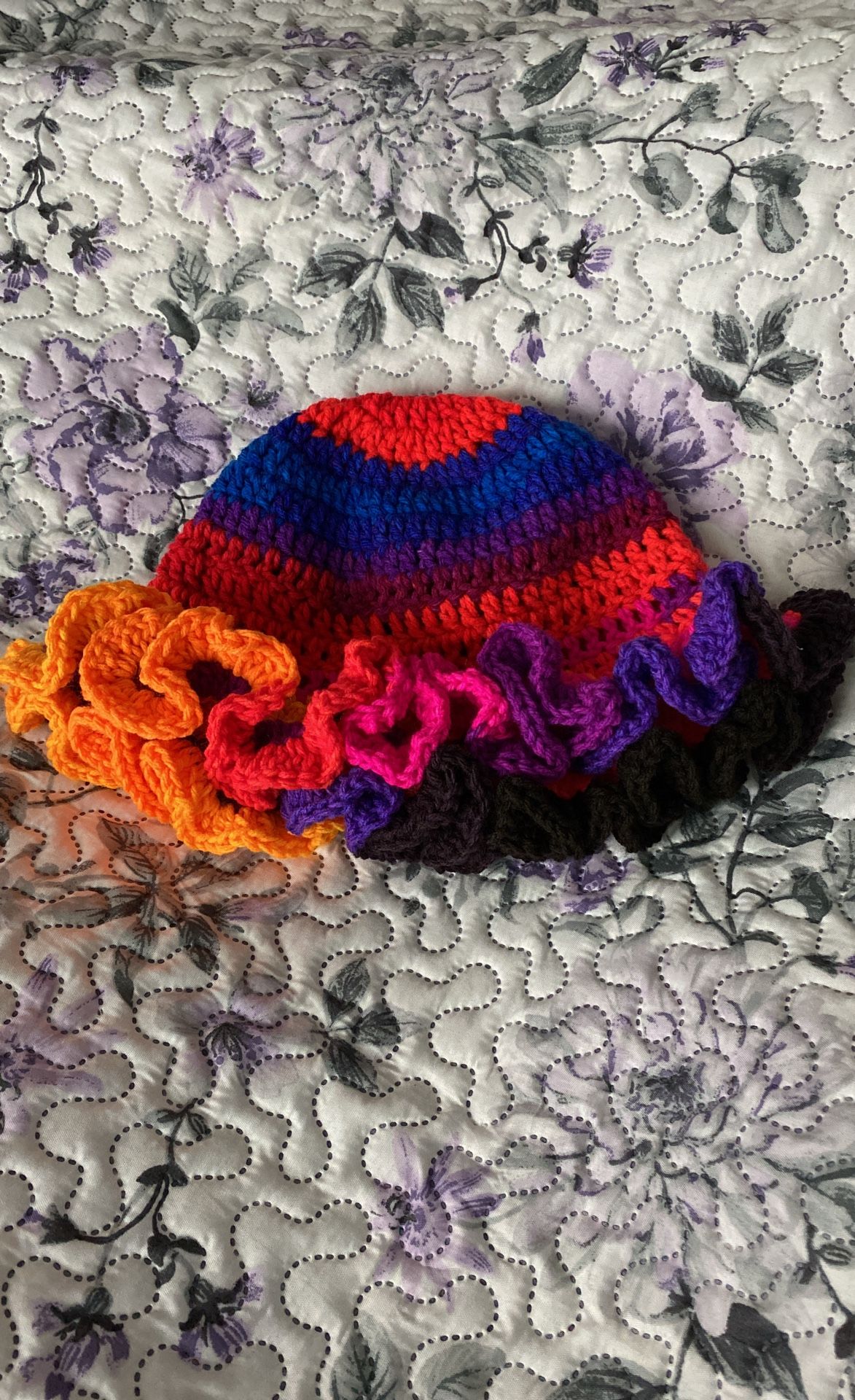 Ruffled Hat