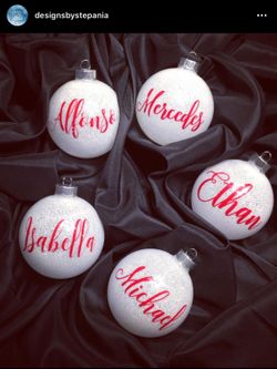Customized Ornaments