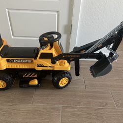 Electric Kids Excavator 