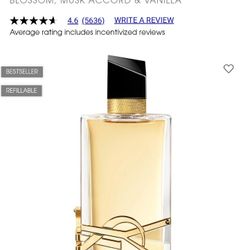 YSL Libre Eau Perfume 