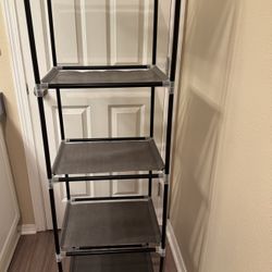 5-Tier Storage Shelf 15x17.5x56”