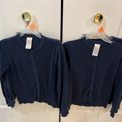 Girl’s Uniform navy cardigan