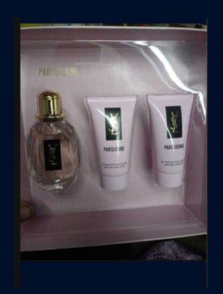 PARISIENNE BY YVES SAINT LAURENT TRAVEL SELECTION GIFT SET.MUST PICK U