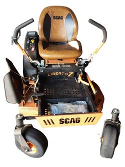 Scag Fr600v Orange Gas Riding Lawn Mower