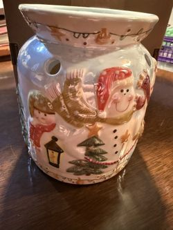 Yankee Candle Snowman Tea Light Tart Warmer