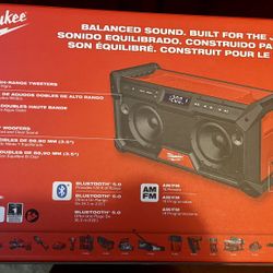 Milwaukee 2952-20 Bluetooth Job site Radio New In Box