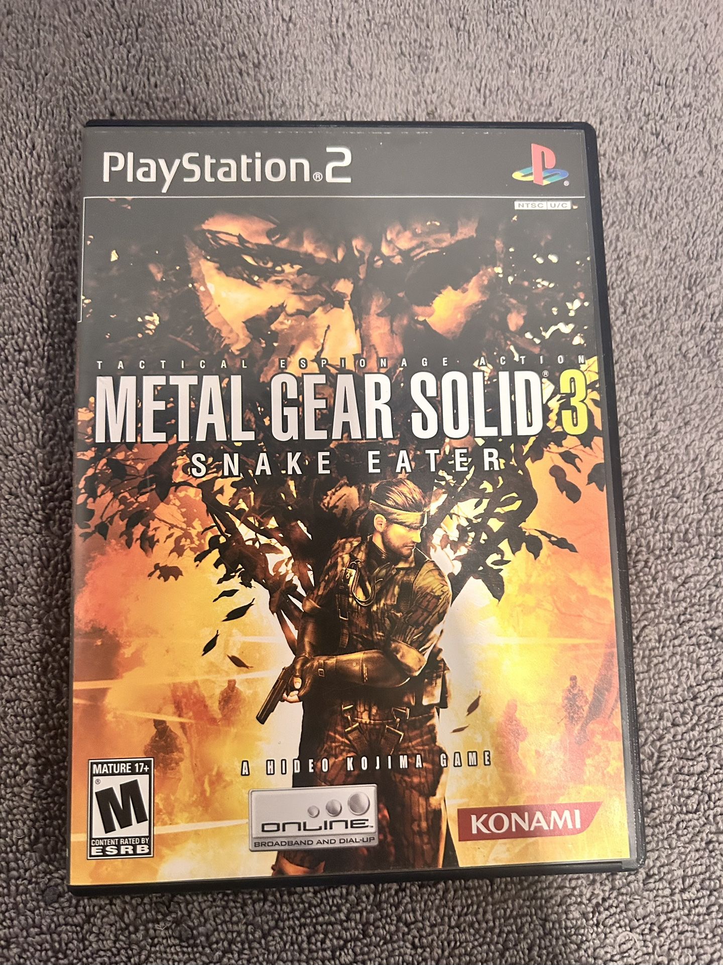 Ps2 Metal Gear Solid Game