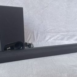 Polk Audio Signa S2 Sound Bar & Wireless Subwoofer