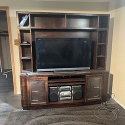 Entertainment Center (TV Included)
