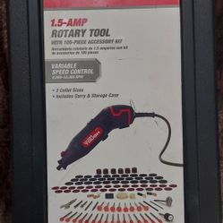 A Rotary Tool And 105 Accessory Kit