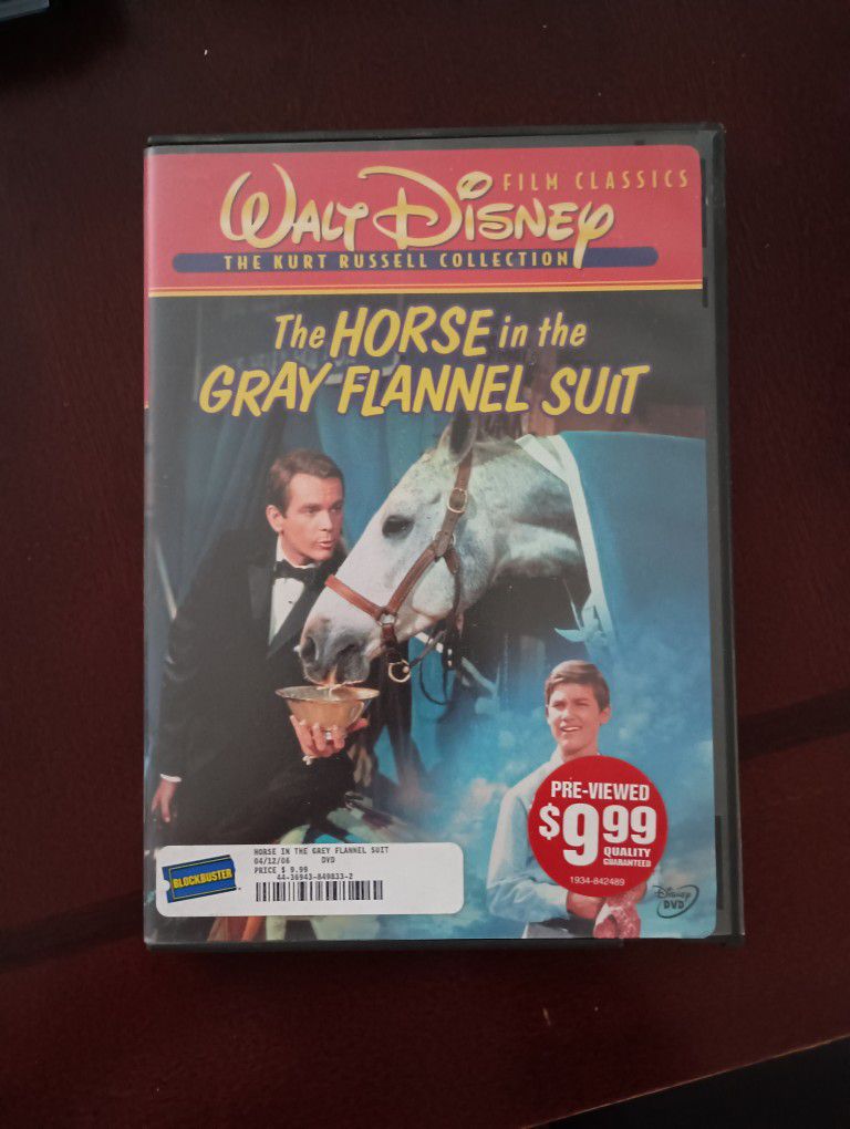 3/$10 ⭐ Walt Disney Classic The Horse in the Gray Flannel Suit