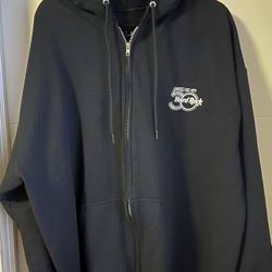 Men’s/Zipper Up Hooded Sweatshirt/Hardrock