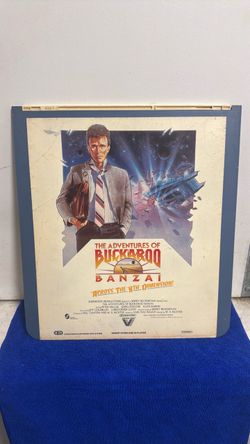 Buckaroo Banzai CED VideoDisc – Vestron Video – Vintage 1985