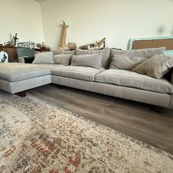 Luxury 117 Inches West Elm Sofa Harmony Sectional 