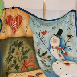 SNOWMAN BLANKET