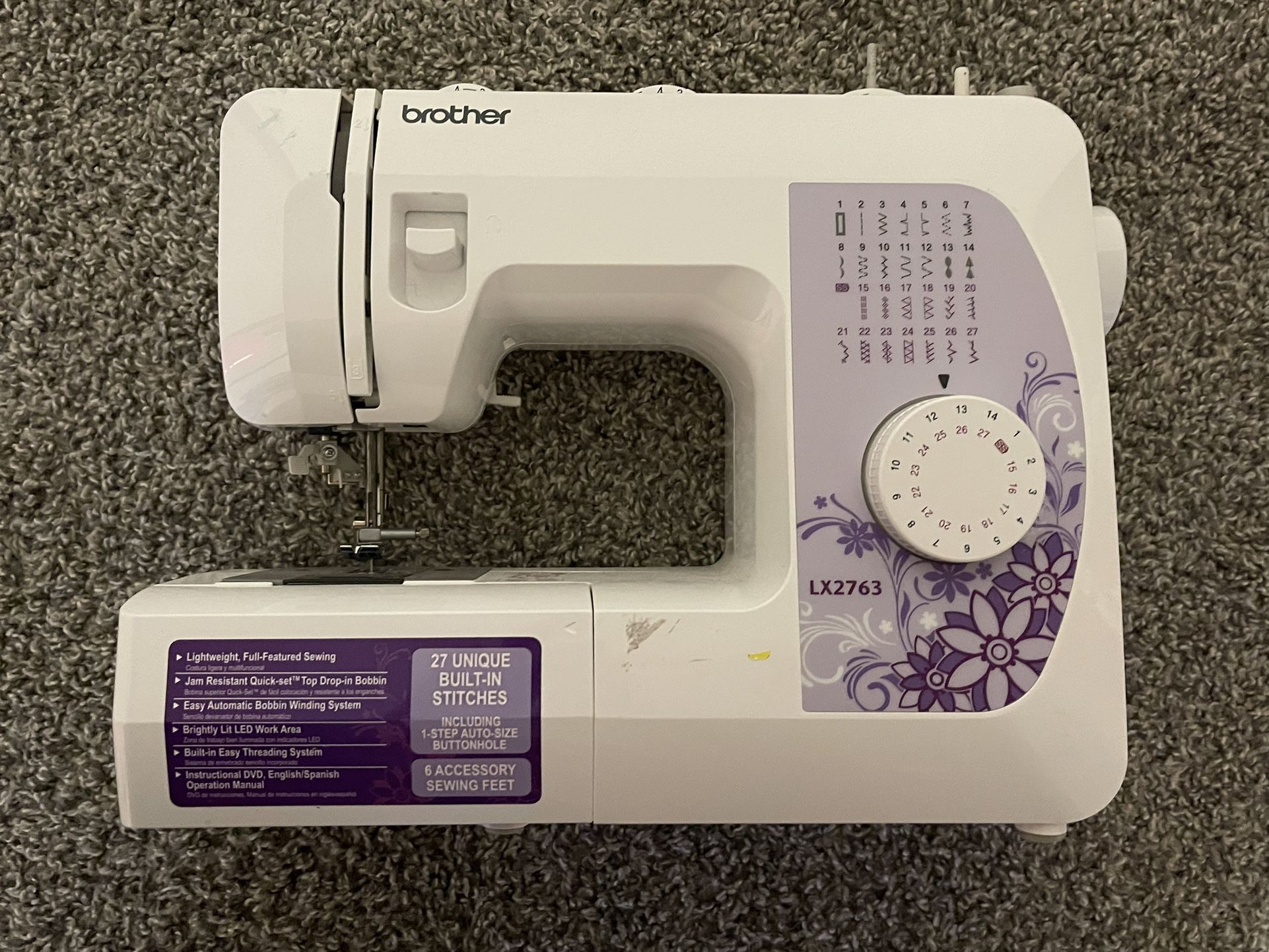 2016 Sewing machine