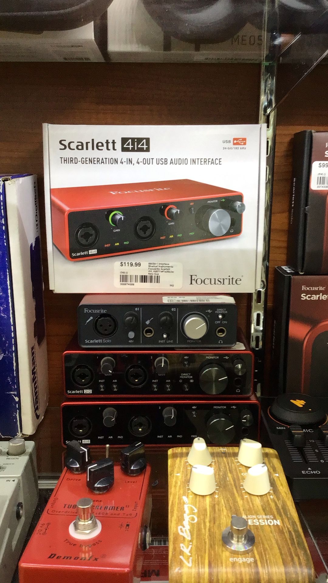 Scarlett Audio Interface 