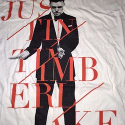 2013 Justin Timberlake Concert Shirt NEW Size Xl