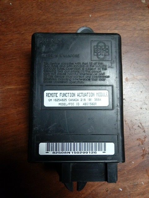 REMOTE FUNCTION ACTUATION MODULE