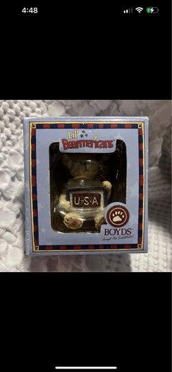 Bearmerican Boyd’s Bear Figurine Ornament